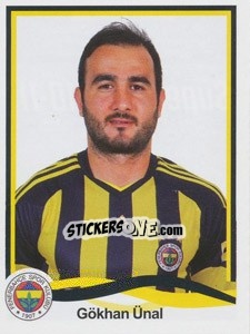 Cromo Gökhan Ünal - Spor Toto Süper Lig 2010-2011 - Panini
