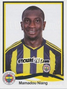 Sticker Mamadou Niang - Spor Toto Süper Lig 2010-2011 n. 134 - Panini