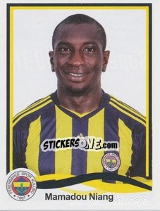 Sticker Mamadou Niang - Spor Toto Süper Lig 2010-2011 - Panini