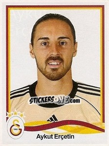 Sticker Aykut Erçetin - Spor Toto Süper Lig 2010-2011 n. 138 - Panini