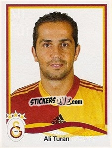 Sticker Ali Turan - Spor Toto Süper Lig 2010-2011 - Panini