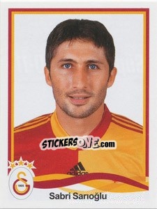 Sticker Sabri Sarioğlu - Spor Toto Süper Lig 2010-2011 - Panini
