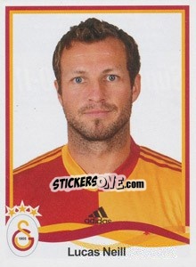 Sticker Lucas Neill - Spor Toto Süper Lig 2010-2011 - Panini