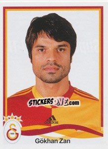 Sticker Gökhan Zan - Spor Toto Süper Lig 2010-2011 - Panini