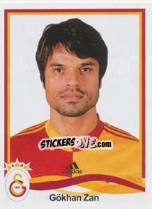 Figurina Gökhan Zan - Spor Toto Süper Lig 2010-2011 - Panini