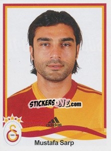 Cromo Mustafa Sarp - Spor Toto Süper Lig 2010-2011 - Panini