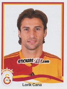 Sticker Lorik Cana - Spor Toto Süper Lig 2010-2011 n. 149 - Panini