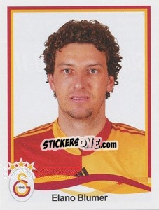 Sticker Elano Blumer - Spor Toto Süper Lig 2010-2011 - Panini