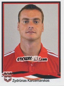 Sticker Zydrünas Karcemarskas - Spor Toto Süper Lig 2010-2011 n. 159 - Panini