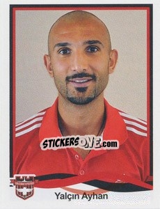 Sticker Yalçin Ayhan - Spor Toto Süper Lig 2010-2011 n. 162 - Panini