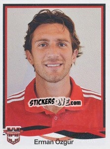 Sticker Erman Özgür - Spor Toto Süper Lig 2010-2011 - Panini