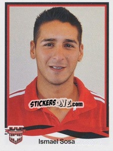 Figurina Ismael Sosa - Spor Toto Süper Lig 2010-2011 - Panini