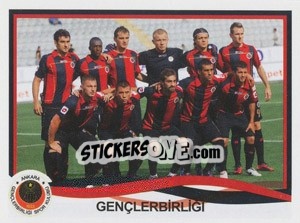Sticker Team - Spor Toto Süper Lig 2010-2011 - Panini