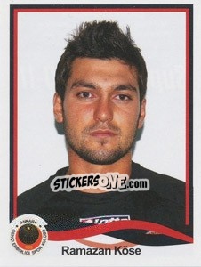 Sticker Ramazan Köse - Spor Toto Süper Lig 2010-2011 n. 182 - Panini