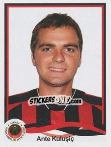 Sticker Ante Kuluşiç - Spor Toto Süper Lig 2010-2011 n. 188 - Panini