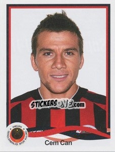 Sticker Cem Can - Spor Toto Süper Lig 2010-2011 n. 190 - Panini