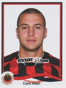 Sticker Cem Atan - Spor Toto Süper Lig 2010-2011 n. 193 - Panini