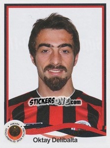 Figurina Oktay Delibalta - Spor Toto Süper Lig 2010-2011 - Panini