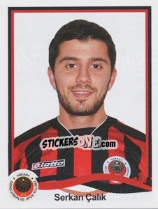 Sticker Serkan Çalik - Spor Toto Süper Lig 2010-2011 n. 195 - Panini