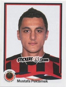 Cromo Mustafa Pektemek - Spor Toto Süper Lig 2010-2011 n. 196 - Panini