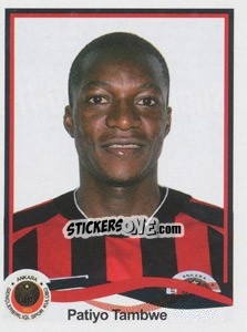 Sticker Patiyo Tambwe - Spor Toto Süper Lig 2010-2011 - Panini