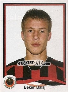 Cromo Bekim Balaj - Spor Toto Süper Lig 2010-2011 - Panini