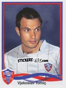 Sticker Vjekoslav Tomiç - Spor Toto Süper Lig 2010-2011 - Panini