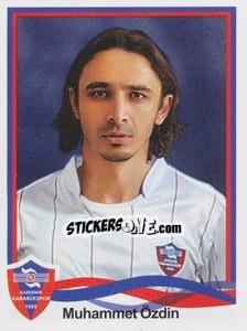 Figurina Muhammet Özdin - Spor Toto Süper Lig 2010-2011 - Panini