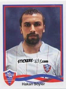 Sticker Hakan Söyler - Spor Toto Süper Lig 2010-2011 - Panini
