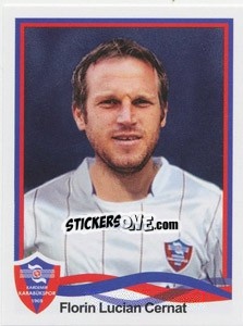Sticker Florin Lucian Cernat - Spor Toto Süper Lig 2010-2011 - Panini