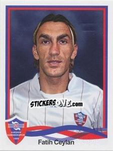 Cromo Fatih Ceylan - Spor Toto Süper Lig 2010-2011 - Panini