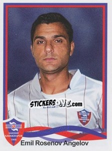 Figurina Emil Rosenov Angelov - Spor Toto Süper Lig 2010-2011 - Panini