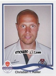 Sticker Christian T. Keller - Spor Toto Süper Lig 2010-2011 - Panini