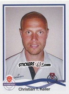 Sticker Christian T. Keller - Spor Toto Süper Lig 2010-2011 n. 227 - Panini