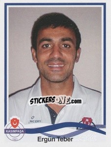 Sticker Ergün Teber - Spor Toto Süper Lig 2010-2011 n. 232 - Panini