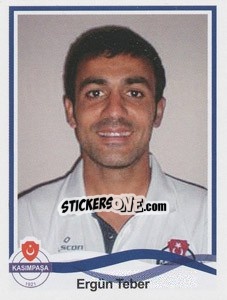 Figurina Ergün Teber - Spor Toto Süper Lig 2010-2011 - Panini