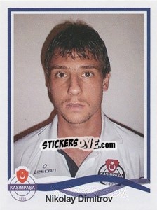 Sticker Nikolai Dimitrov - Spor Toto Süper Lig 2010-2011 - Panini