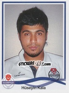 Sticker Hüseyin Kala - Spor Toto Süper Lig 2010-2011 - Panini