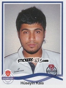 Cromo Hüseyin Kala - Spor Toto Süper Lig 2010-2011 - Panini