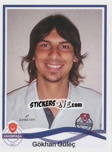 Figurina Gökhan Güleç - Spor Toto Süper Lig 2010-2011 - Panini