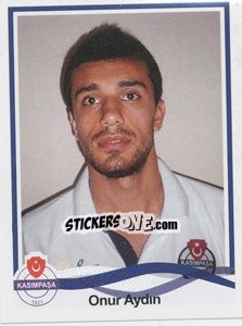 Figurina Onur Aydin - Spor Toto Süper Lig 2010-2011 - Panini