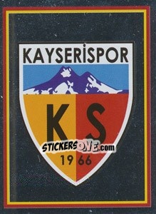 Sticker Emblem - Spor Toto Süper Lig 2010-2011 - Panini