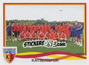 Figurina Team - Spor Toto Süper Lig 2010-2011 n. 246 - Panini