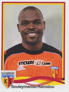 Figurina Souleymanou Hamidou - Spor Toto Süper Lig 2010-2011 - Panini