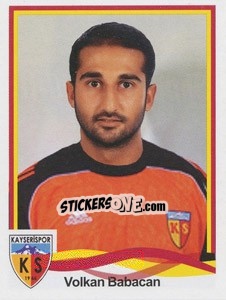 Sticker Volkan Babacan - Spor Toto Süper Lig 2010-2011 n. 248 - Panini