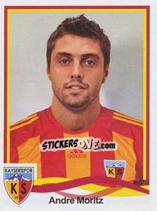 Sticker Andre Moritz - Spor Toto Süper Lig 2010-2011 - Panini