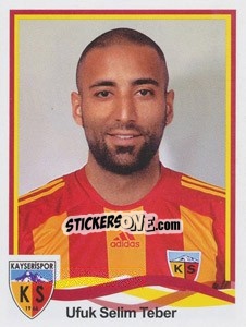 Sticker Ufuk Selim Teber - Spor Toto Süper Lig 2010-2011 - Panini