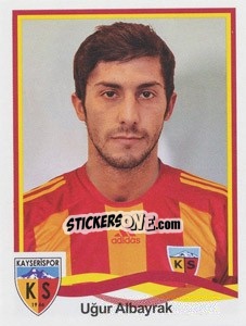 Sticker Uğur Albayrak - Spor Toto Süper Lig 2010-2011 n. 261 - Panini