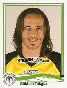 Sticker Gökhan Tokgöz - Spor Toto Süper Lig 2010-2011 n. 270 - Panini