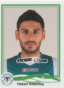 Figurina Hakan Aslantaş - Spor Toto Süper Lig 2010-2011 - Panini